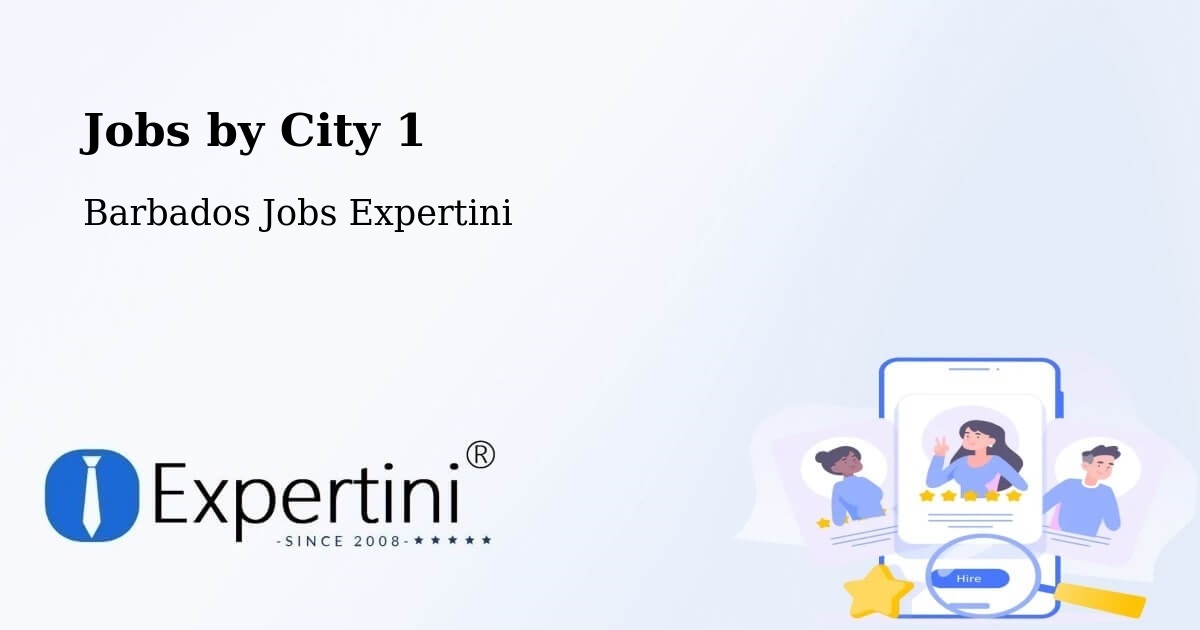 City Jobs in Barbados - Expertini