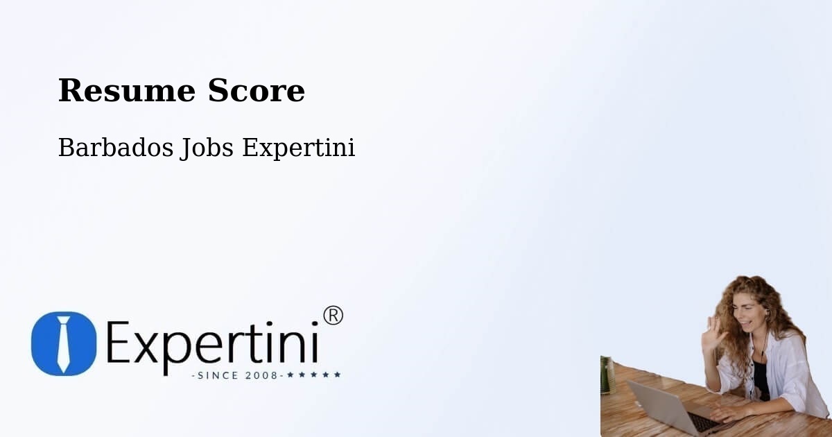 Resume Score & Job Description Match Tool – Barbados - Barbados Jobs Expertini